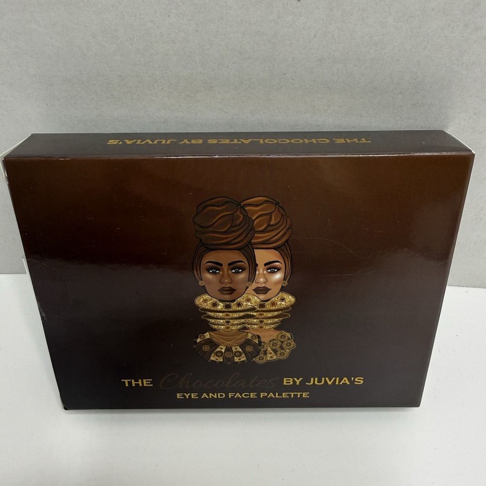 Juvia’s Place The Chocolates Eye & Face Palette 6 Shade Brown Nude Palette New